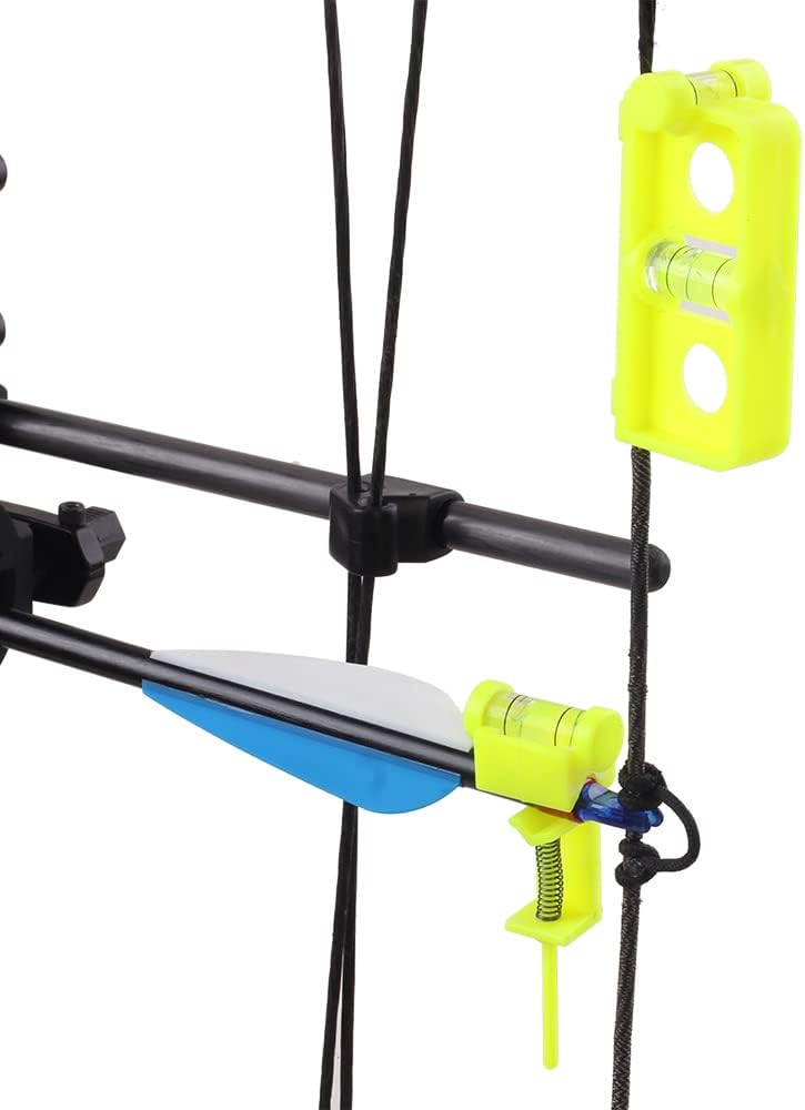 SOPOGER Archery Level Multifunctional Bow Level Tuning Tools for Rest and Sight Tunning, 3D Printing Bow String Bubble Level Bow Leveling Kit for Compound Bows - Image 4